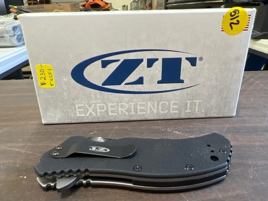 ZT Folding Knife in box