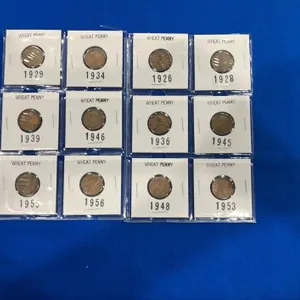 Collection of 12 Assorted Wheat Pennies