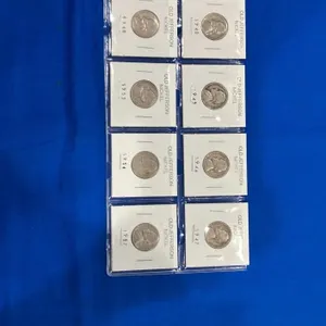 Set of 8 Vintage Jefferson Nickels (1940-1957)