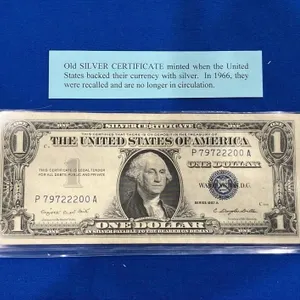 1957A US One Dollar Silver Certificate