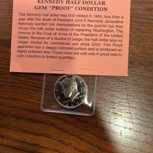 2000-S Kennedy Half Dollar Gem Proof