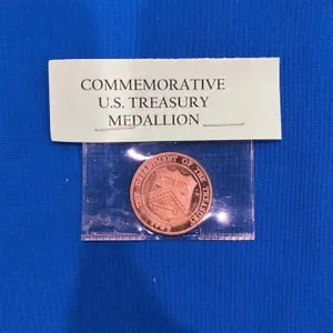 Commemorative U.S. Treasury Medallion