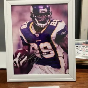 Adrian Peterson Signed Minnesota Vikings Photo