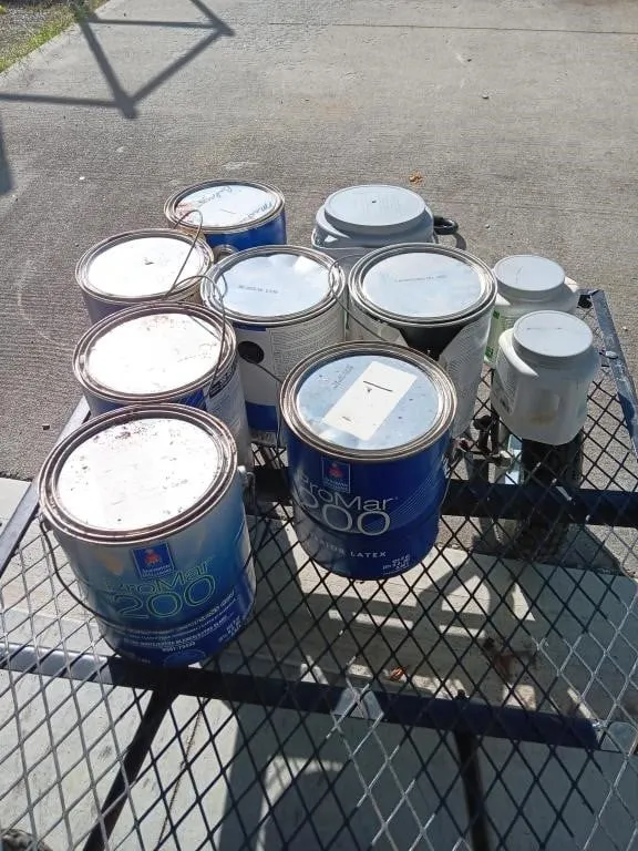 Assortment of paint