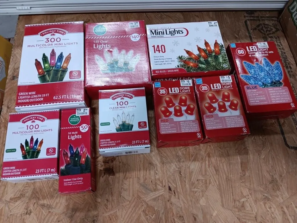 Christmas lights. Untested.