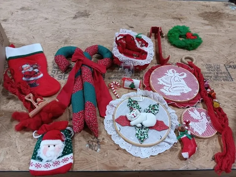 Christmas lot.