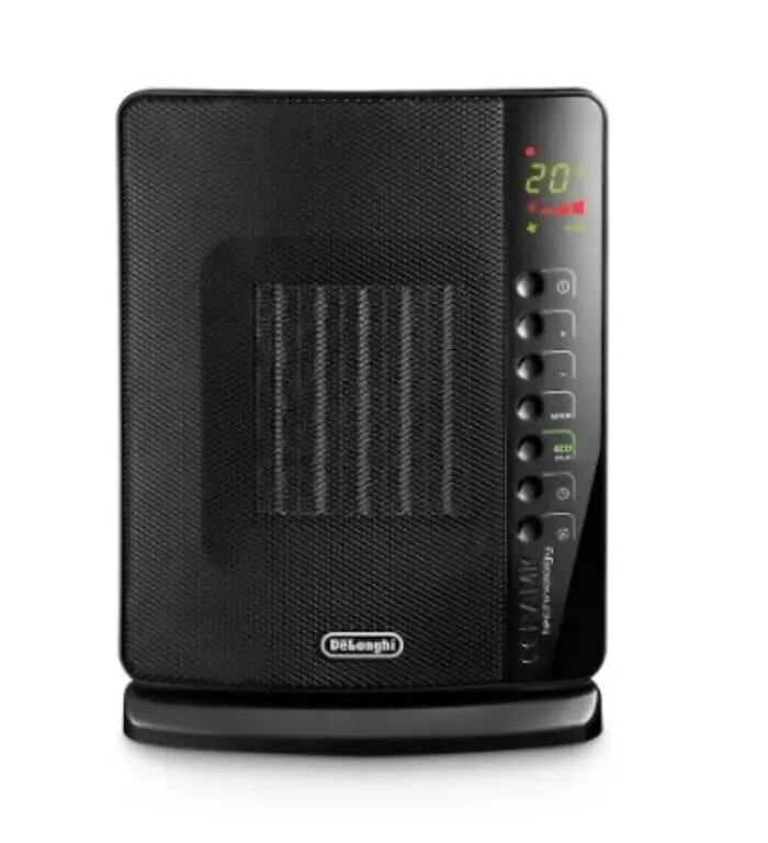 De'Longhi Digital Flat Panel Compact Ceramic Heatr