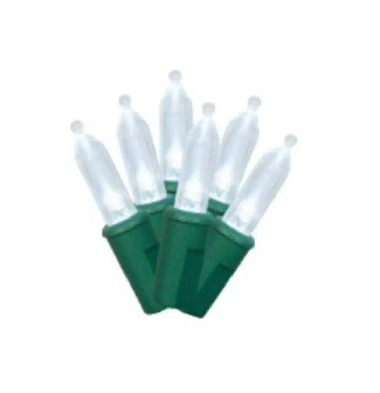 Lot of 6 Pack Holiday Time 100 count LED White
