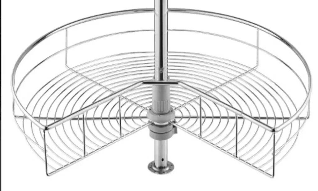 VEVOR Kidney Shaped Chrome Corner Organizer
