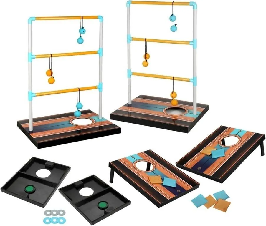 Hathaway Triple Play 3-in-1 Toss Game for Bean