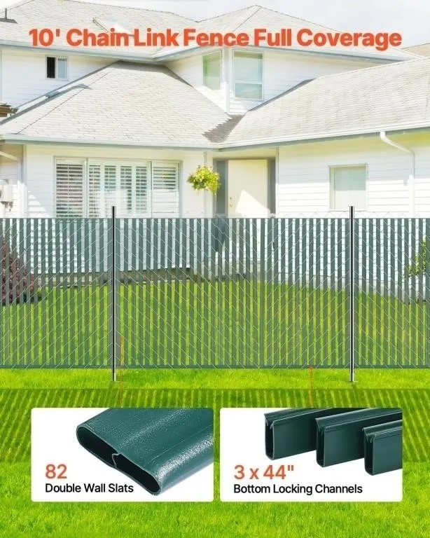 Chainlink Fence Privacy Slats vevor Model PE fenc4