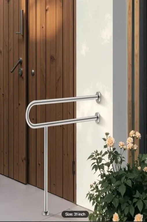 VEVOR Toilet Safety Rail, 31.5 Inch U-Shaped Hand