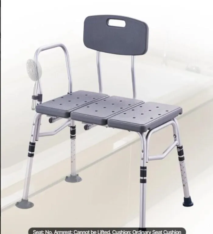 VEVOR Tub Transfer Bench for Bathtub, Adjustable