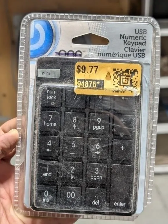 Onn USB Numeric Keypad