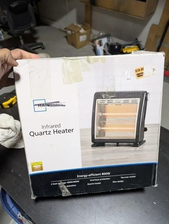 Mainstays Infrared Quartz Heater