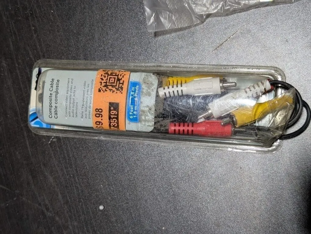Composite RCA cable