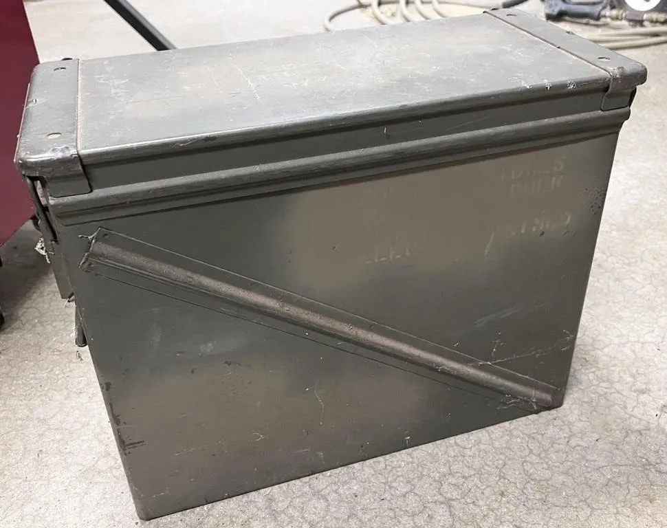 metal ammo can