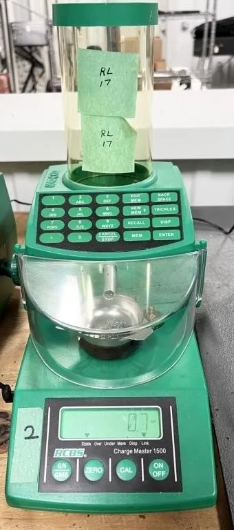 reloading: RCBS Charge Master 1500 scale