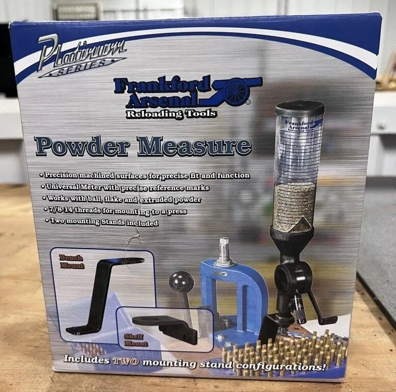 reloading: NEW Platinum powder measure