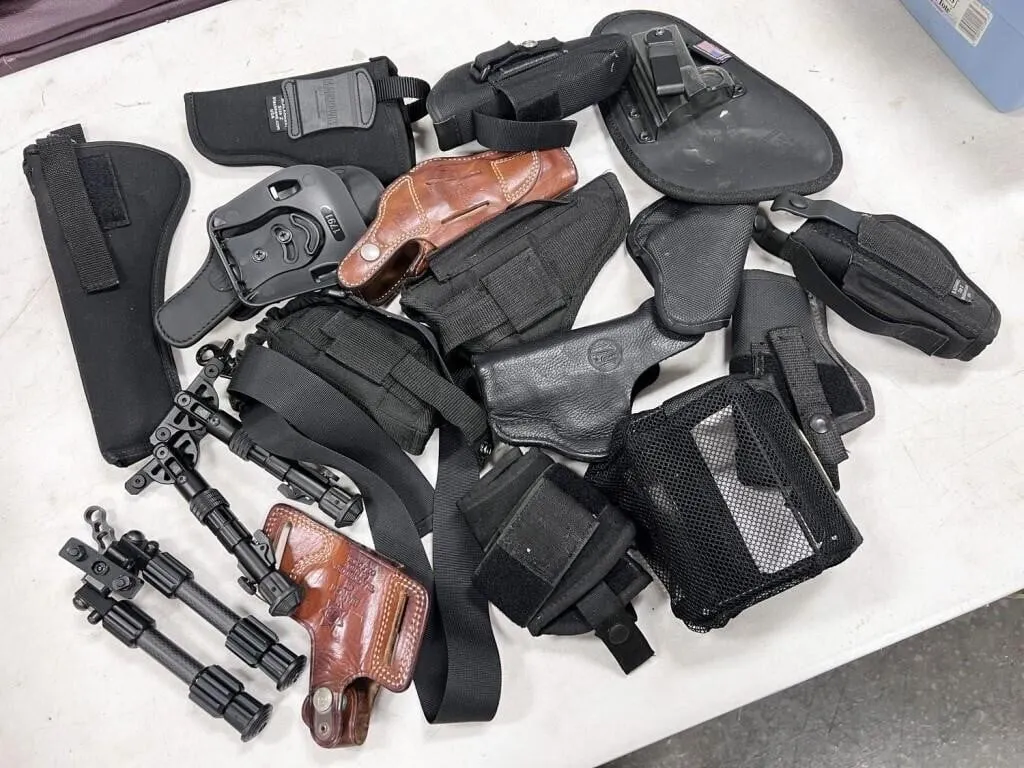 holsters and mono/bi pods