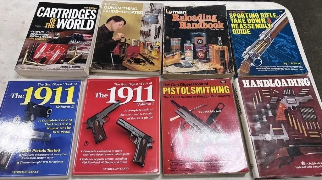 gunsmithing/reloading books