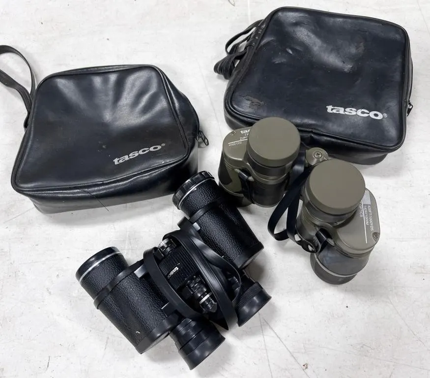 pair Tasco 7x35mm binoculars