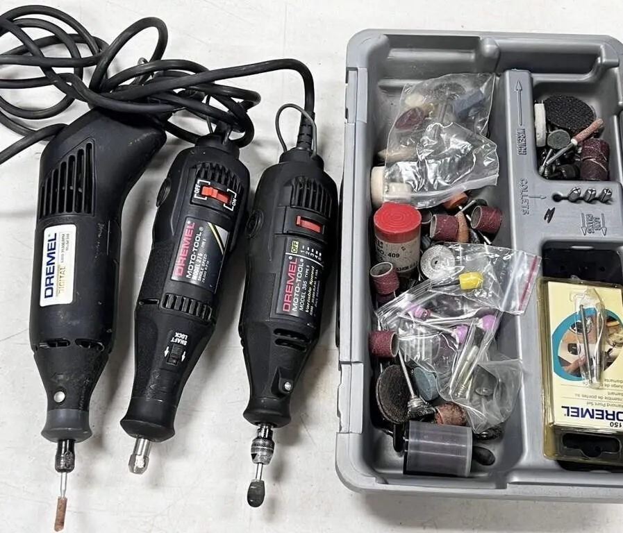 tools: Dremels and accessories