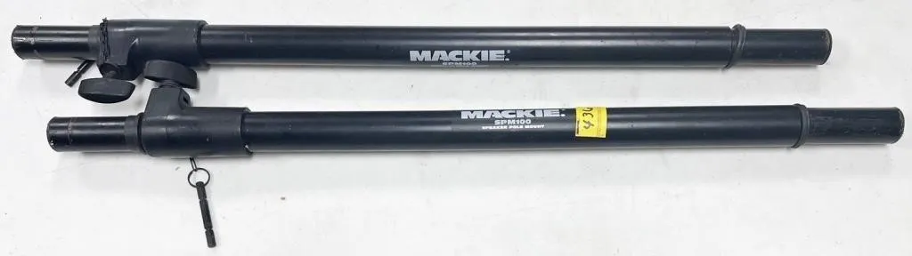 pair Mackie SPM100 speaker poles