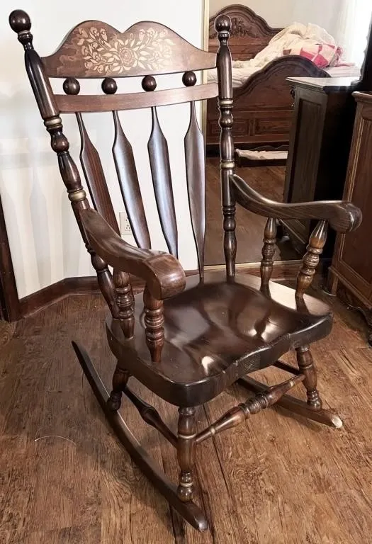 wood rocking chair