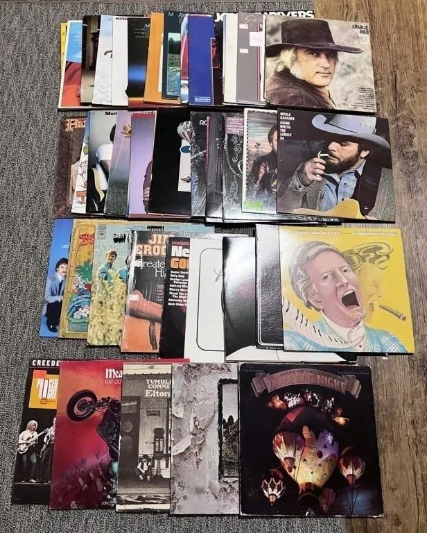 vinyl records