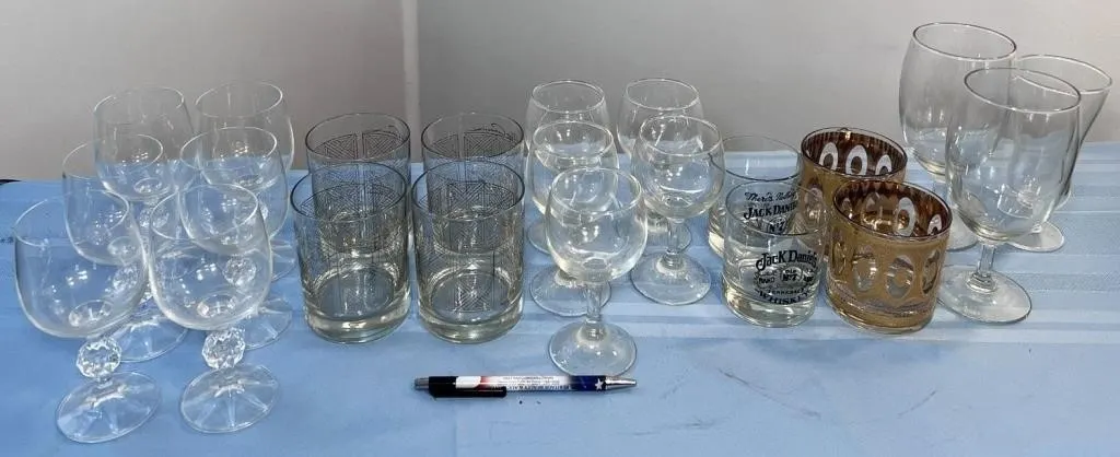 stemware and glassware