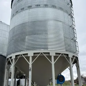 (Bin 2) Approx 6350 bus Westeel bin on Comte hopper cone (Must be removed from sale site by October 1st 2027)