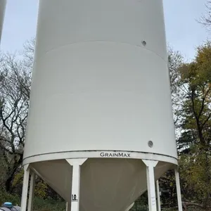 (Bin 10) Approx 4000 bus Meridian Grain Max hopper bin s/n: 622014054676 (Must be removed from sale site by October 1st 2027)5