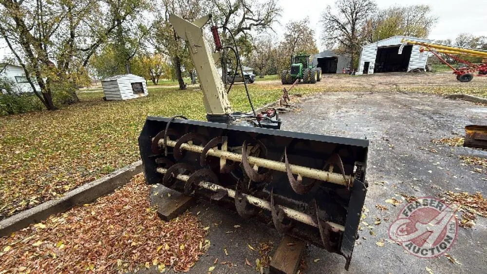 8’ buhler/allied 3pt snowblower