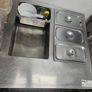Tarrison 3-Compartment Commercial Sink w/ Faucet
 UNRESERVED