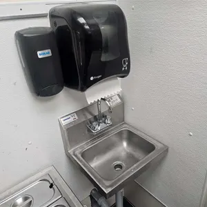 Stainless Steel Commercial Hand Sink
 UNRESERVED
