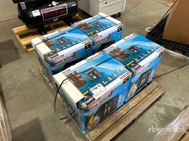 Quantity of (4) First Alert Fire & Water Proof Safe