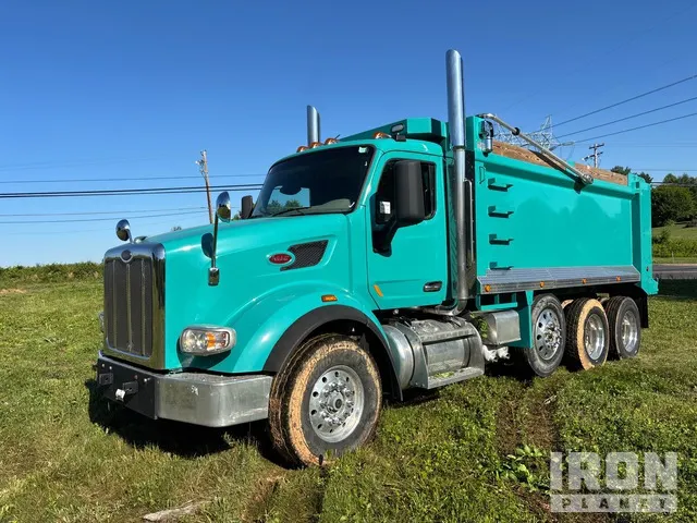 2018 Peterbilt 567 8x4 Tri/A Dump Truck