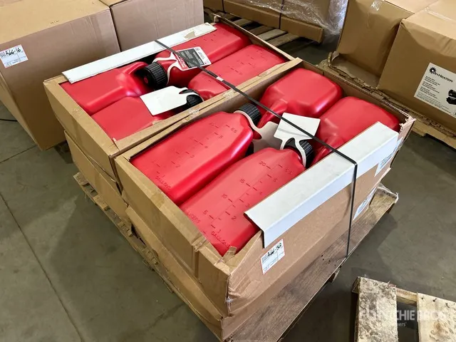 Quantity of (16) 5 gal Liquid Utility Jug