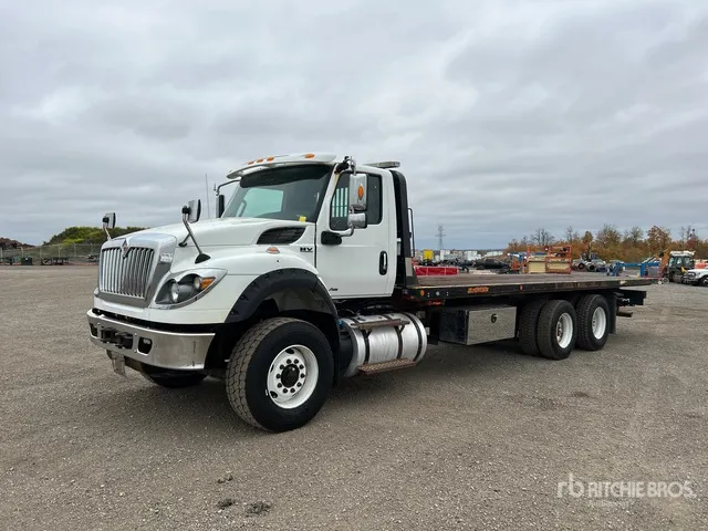 2019 International HV613 6x4 Rollback Truck