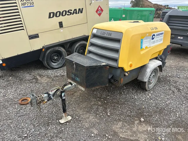 2018 Atlas Copco XAS 88 Mobile Air Compressor