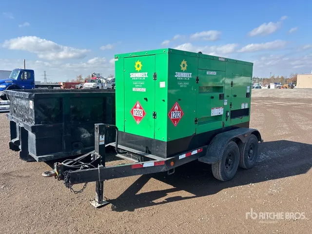 Cummins C100D6R Mobile Generator Set (Inoperable)