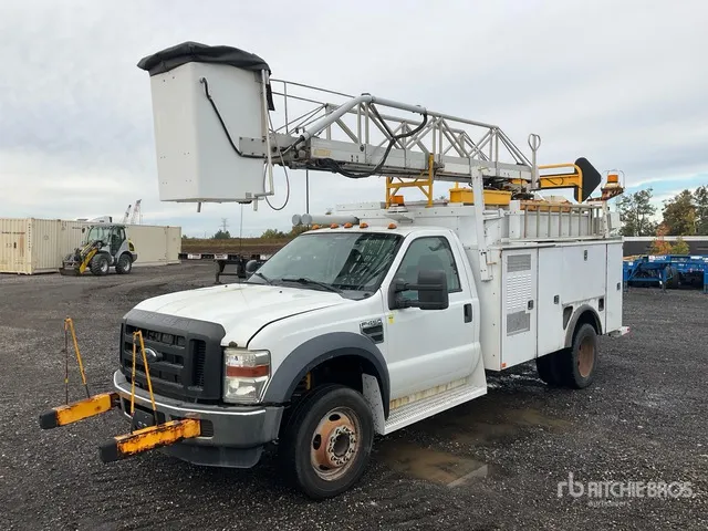 2009 Telelift TTS25-5 35 ft on 2009 Ford F-450 XL 4x2 Bucket Truck