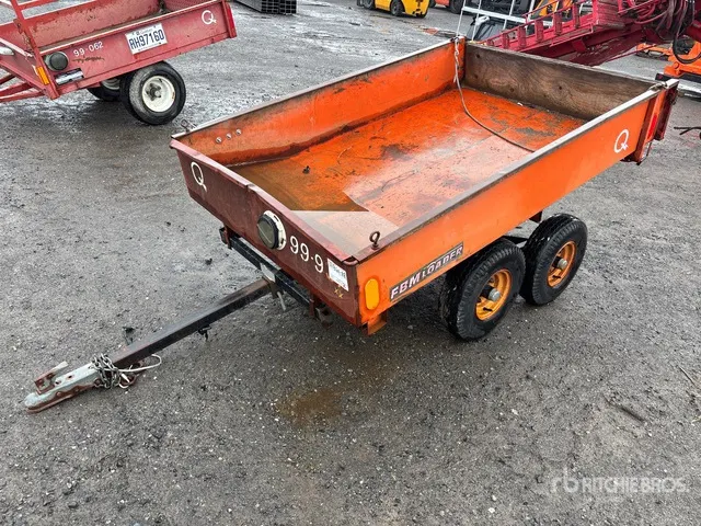 Soudure Fertal 6 ft T/A Utility Trailer