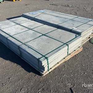 Quantity of (2) Pallets of Durasteel Perforated Galvanized Steel Covering Sheets