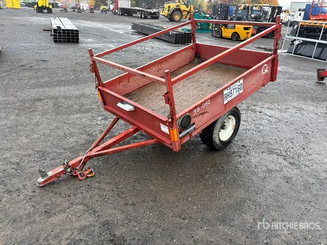1994 Soudure Fertal 5 ft S/A Utility Trailer