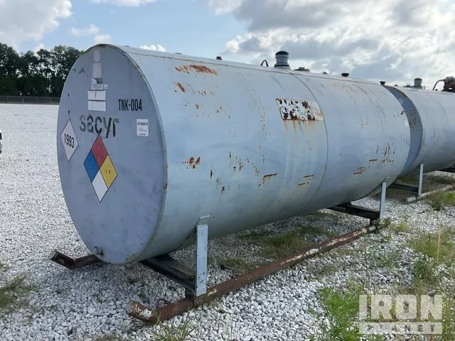2000 gal Skid Mounted Steel Diesel Fuel Tank