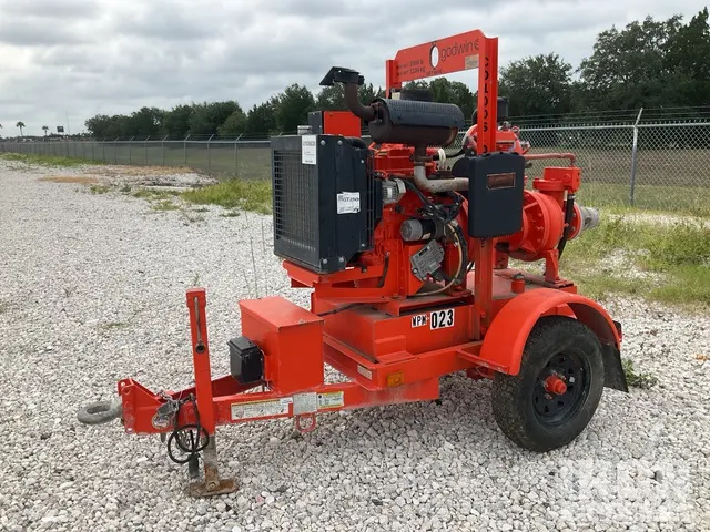 2020 Godwin CD100S Trailer-Mounted Water Pump