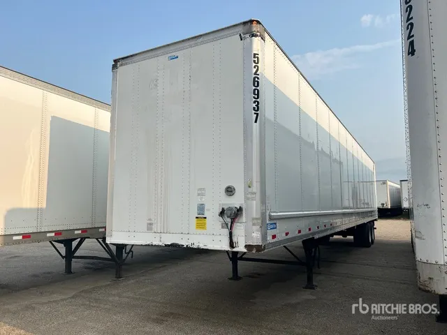 2015 Stoughton ZGPVW-535T-S-C-AR 53 ft x 102 in T/A Van Trailer