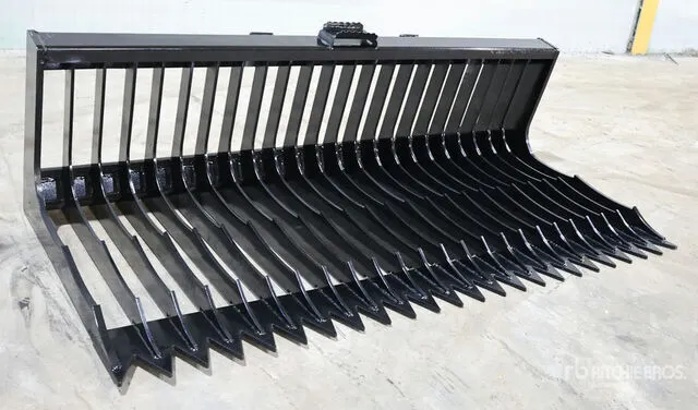 2026 Kit Containers QT-SB-L72 72 in Skeleton Skid Steer Screening Bucket (Unused)